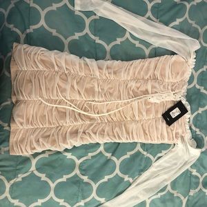 Fashion Nova Brand new. Maura mesh Dress. Sz L